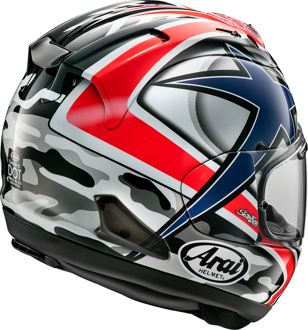 Casco de motocicleta ARAI Corsair-X - Hayden Laguna - Mediano 0101-15927