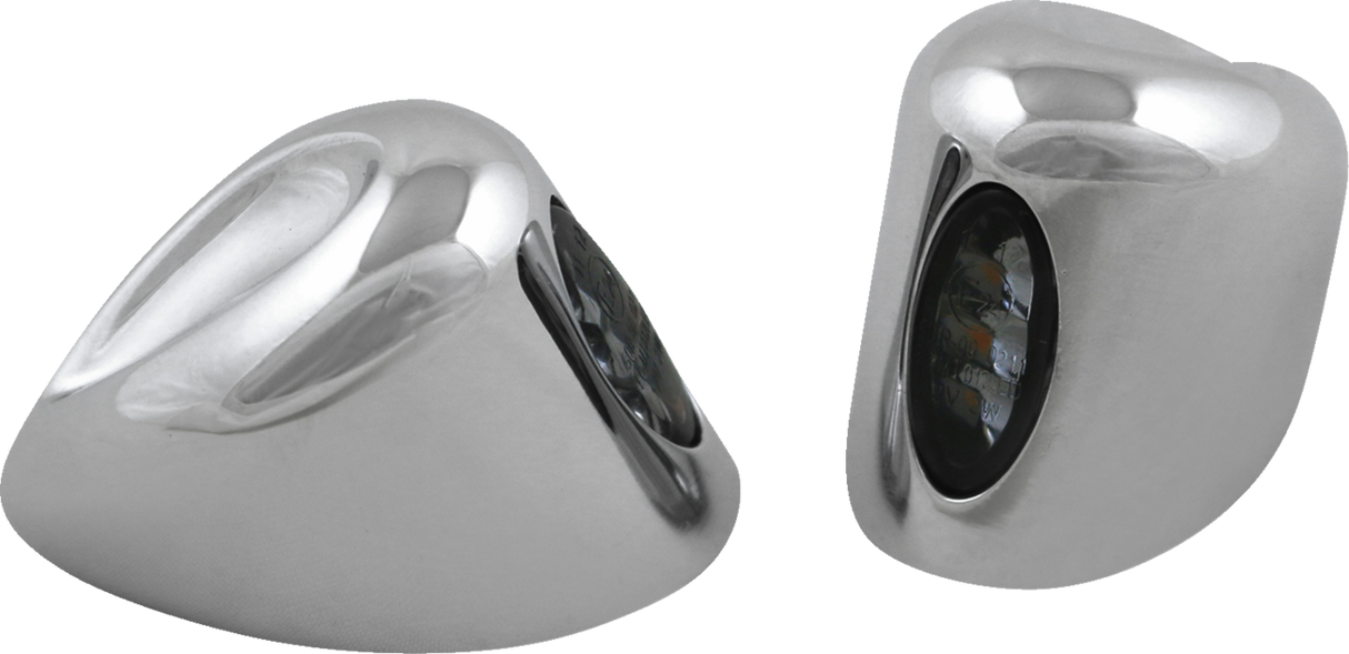 Intermitente para motocicleta KODLIN - Cromado K68487