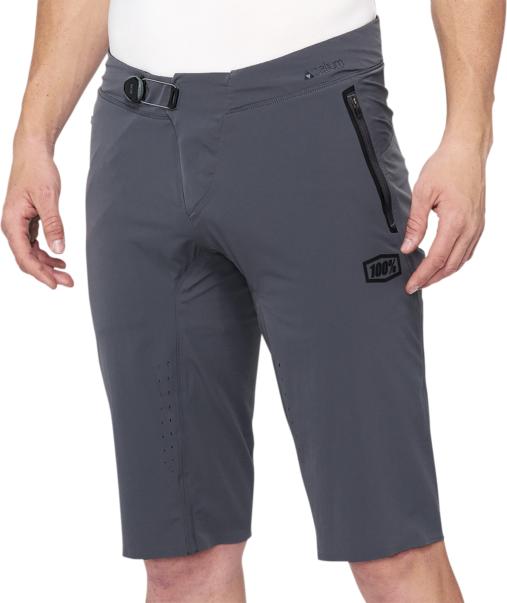 Pantalones cortos 100% Celium - Carbón - US 30 40012-00008