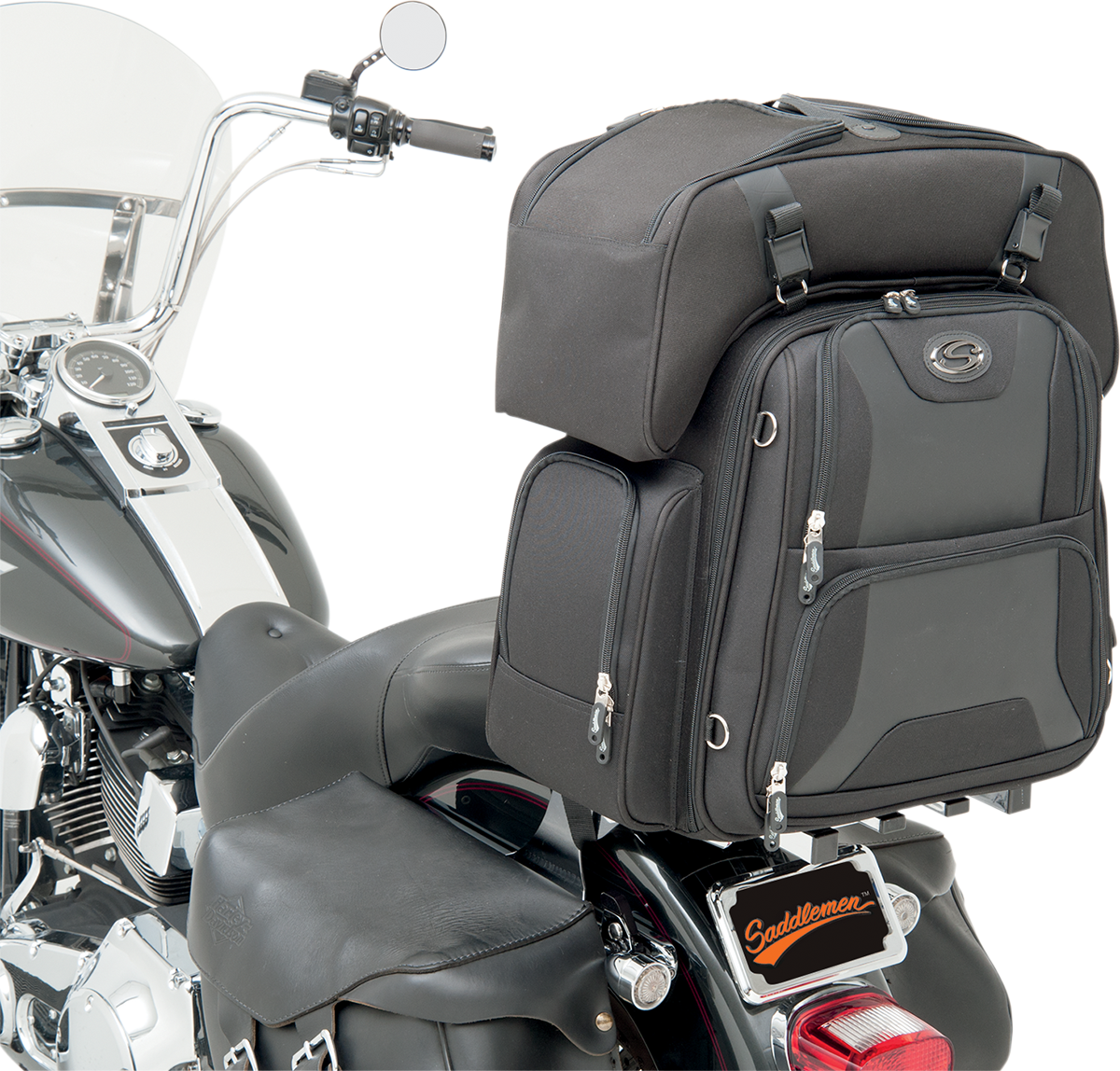 SADDLEMEN FTB3600 Respaldo deportivo y bolsa combinada EX000698