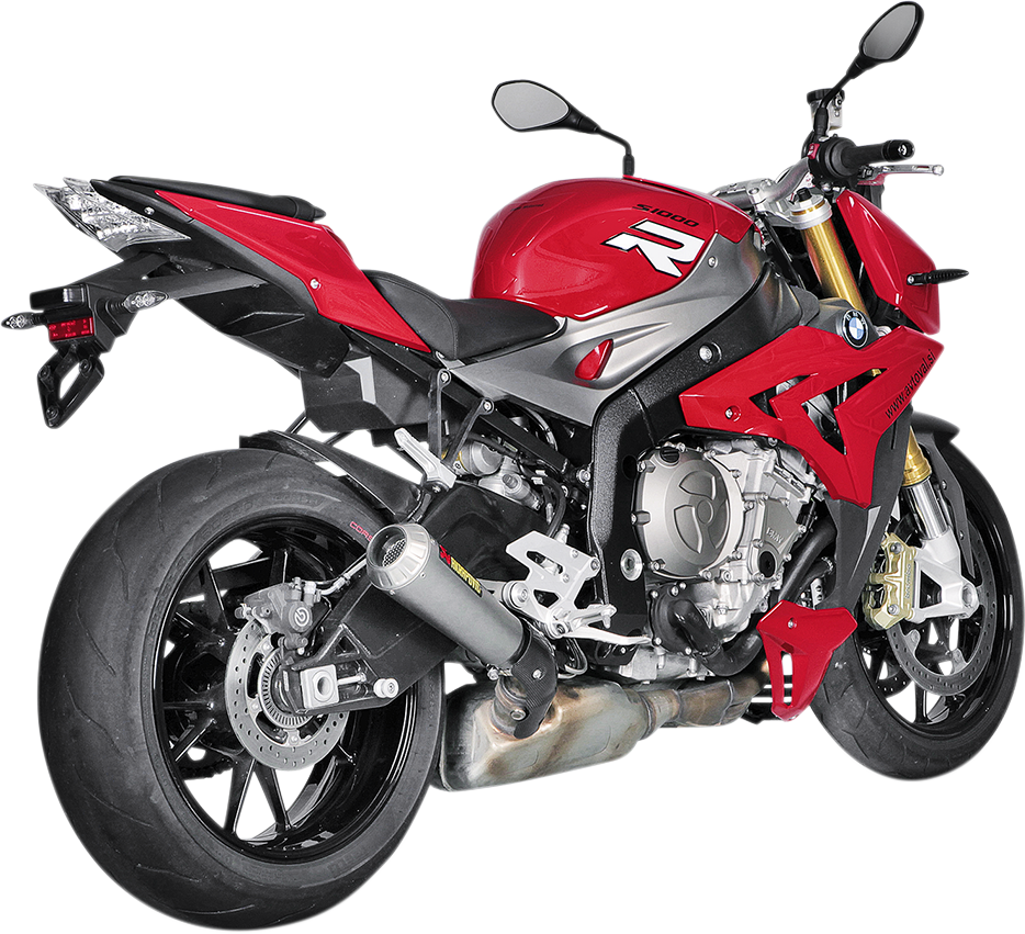 AKRAPOVIC Slip-On Line Muffler - Titanium S1000RR 2010-2014 /S1000R 2014-2016 S-B10SO3-HBT 1811-2889