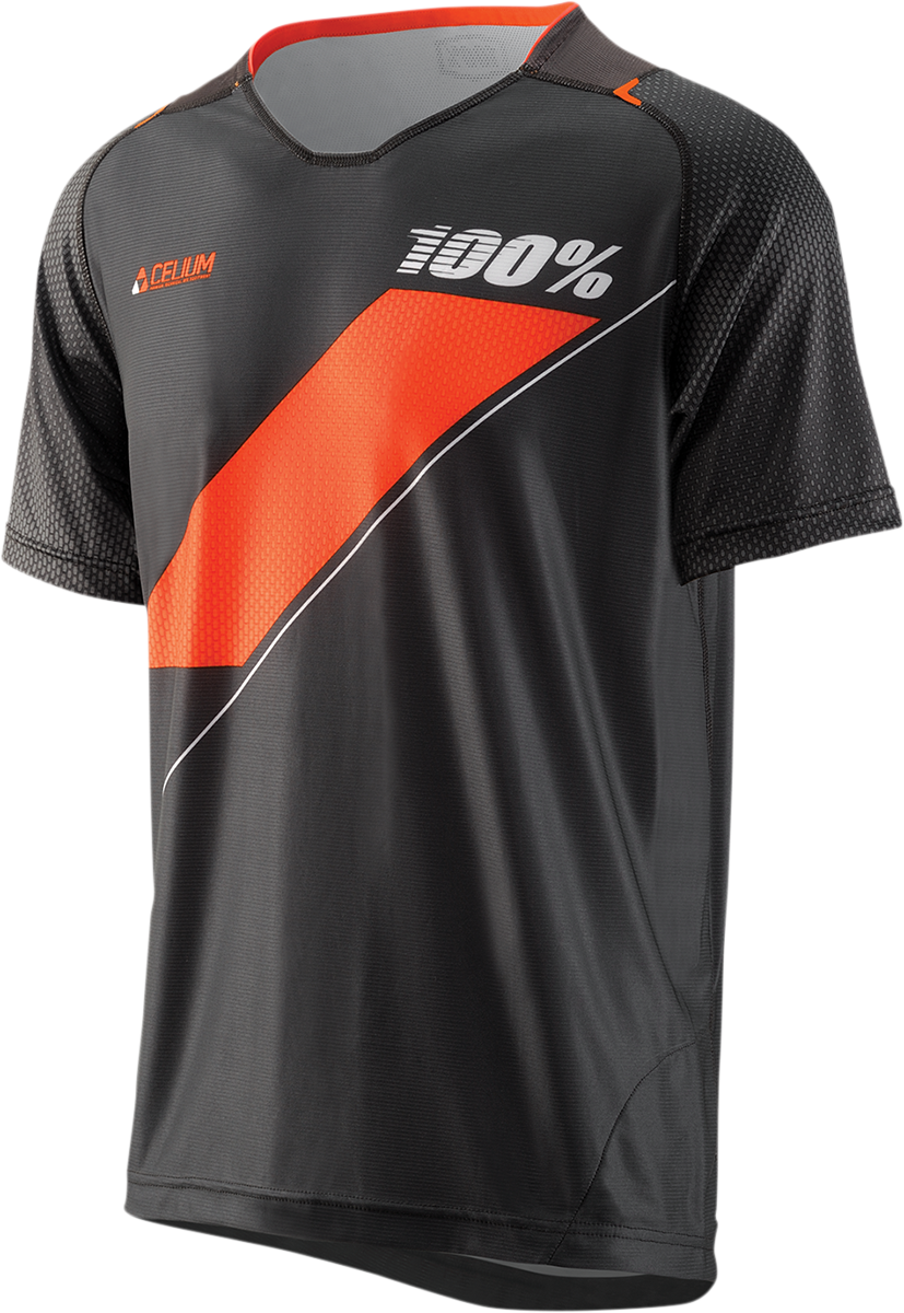 Jersey 100% Celium - Manga corta - Gris - Talla pequeña 41202-007-10