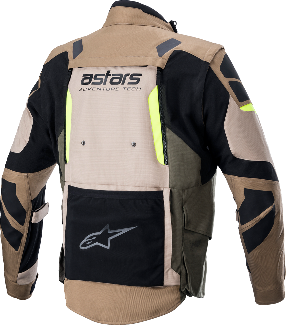 Chaqueta ALPINESTARS Halo Drystar® - Negro/Arena/Amarillo - XL 3204822-865-XL