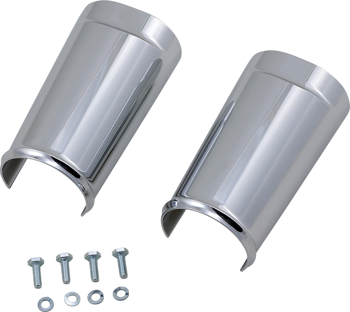 Cubierta de horquilla para neumáticos gruesos ARLEN NESS - Cromada 20-043