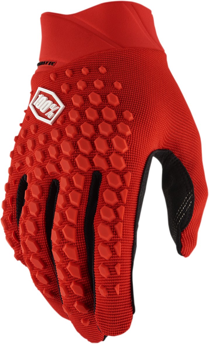 Guantes 100% Geomatic - Rojo - 2XL 10026-00019