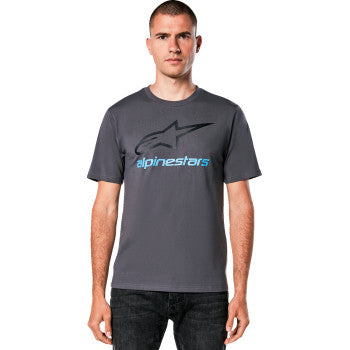 Camiseta ALPINESTARS Always 2.0 CSF - Carbón/Negro/Azul - 2XL 1214-73106-1818-2X