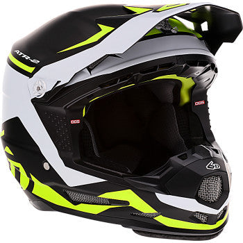 6D ATR-2Y Motorcycle Helmet - Drive - Neon Yellow - Large 11-6322