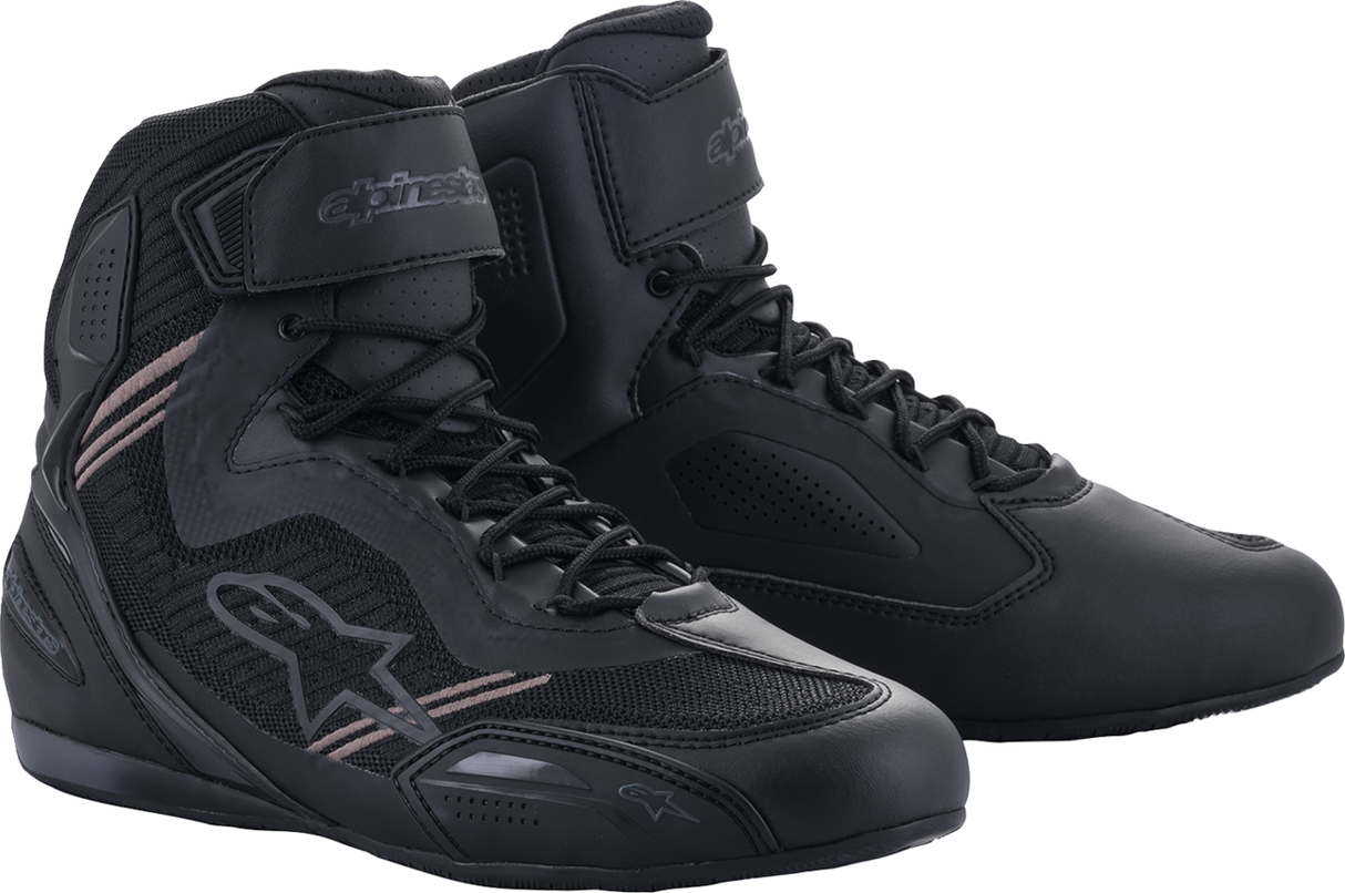 Zapatillas ALPINESTARS Faster-3 Rideknit® - Negro/Gris - Talla 11 de EE. UU. 2510319-111-11