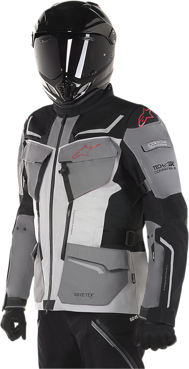 Chaqueta ALPINESTARS Revenant - Negro/Gris/Rojo - Talla pequeña 3603518-1193-S