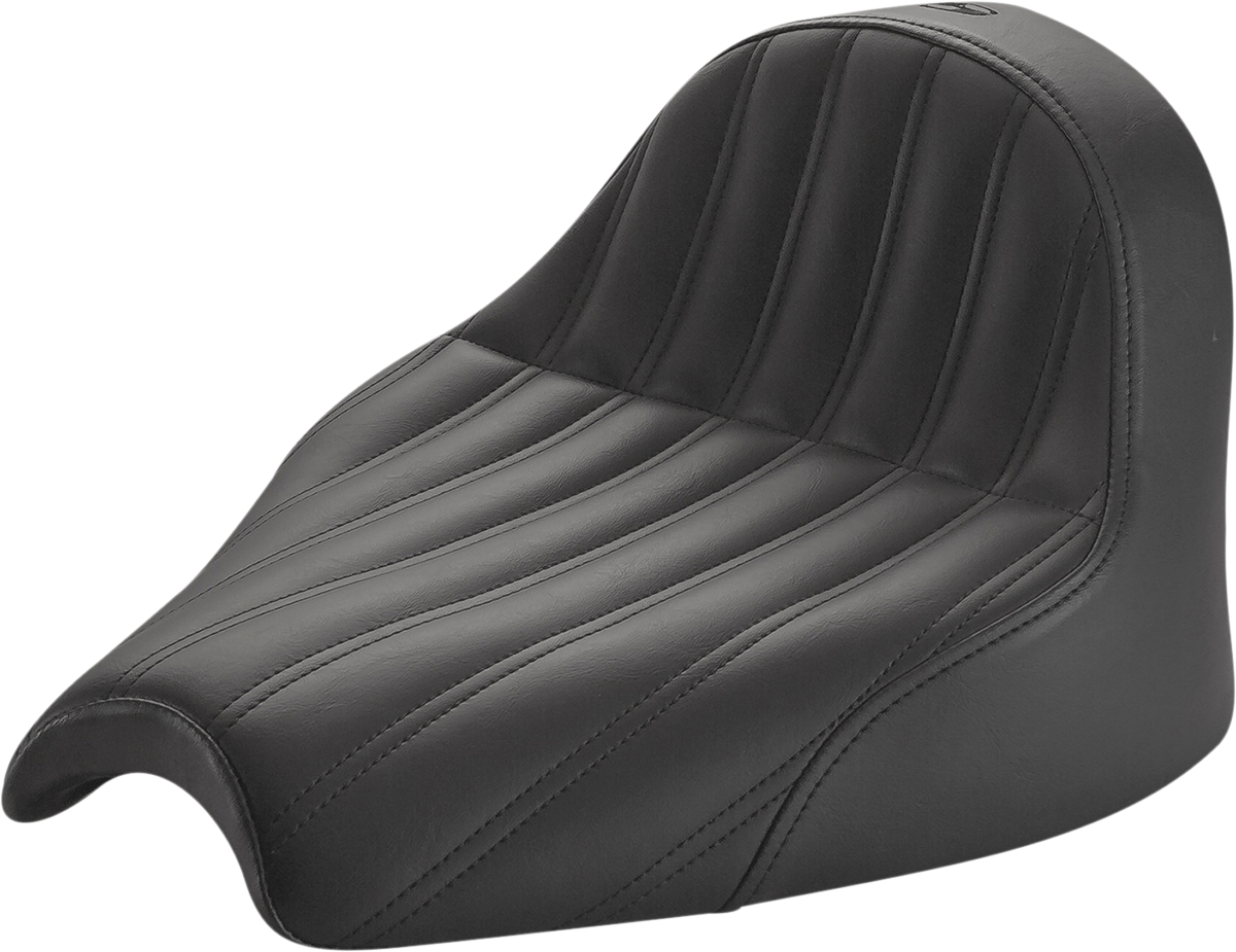 SADDLEMEN Knuckle Solo Seat - Black - Chief 2022 I21-04-0023
