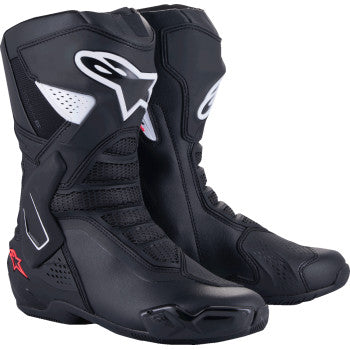 Botas ALPINESTARS Stella SMX-6 V3 para mujer - Negro/Blanco/Rosa - Talla 6 EE. UU./39 UE 2223125-1832-39