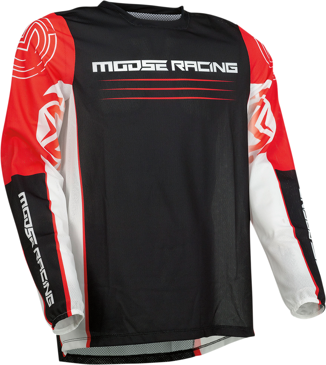 Camiseta MOOSE RACING Sahara - Roja/Negra - Pequeña 2910-6852