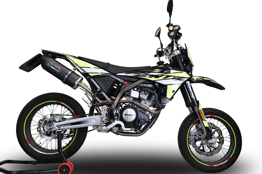 Fantic Motor 125 M Performance 2019-2020 Exhaust GPR Slip-on Furore Poppy