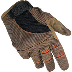 Guantes de moto BILTWELL - Marrón/Naranja - 2XL 1501-0206-006