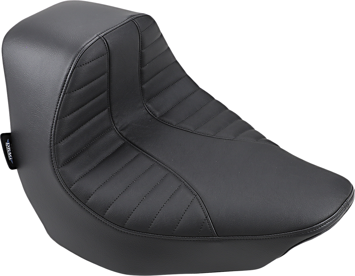 Asiento EZ-Solo de DRAG SPECIALTIES - Costura de escorpión - Vinilo - FLFB/S '18-'22 ACT EZ-ON MOUNT STYLE 0802-1185