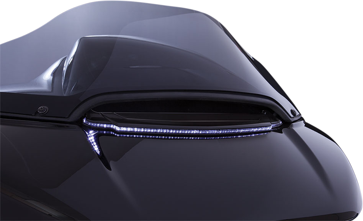 Moldura de ventilación CIRO con LED - 15-20 FLTR - Negro 40021
