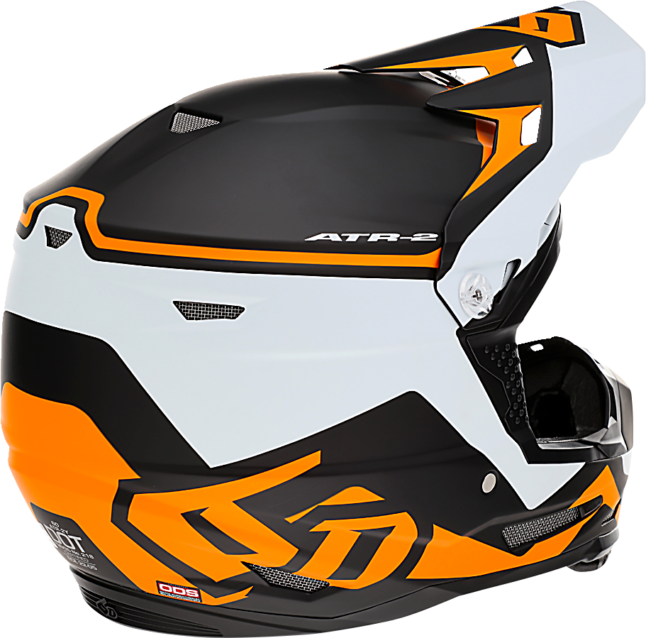 Casco de motocicleta 6D ATR-2Y - Drive - Naranja neón - XL 11-6313