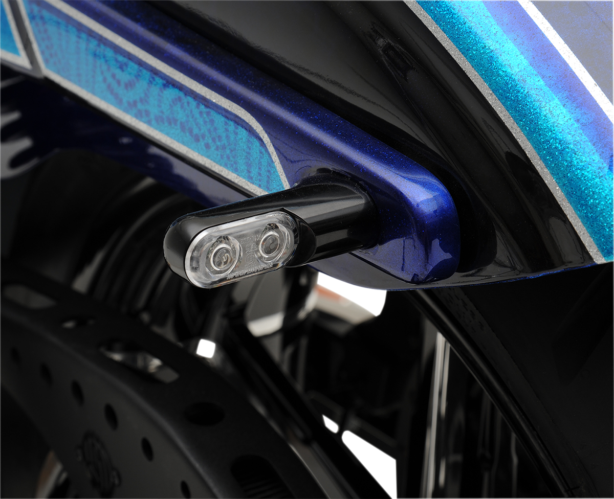 Luces de posición accesorias ARLEN NESS - Rojas/Traseras - Negras 12-741