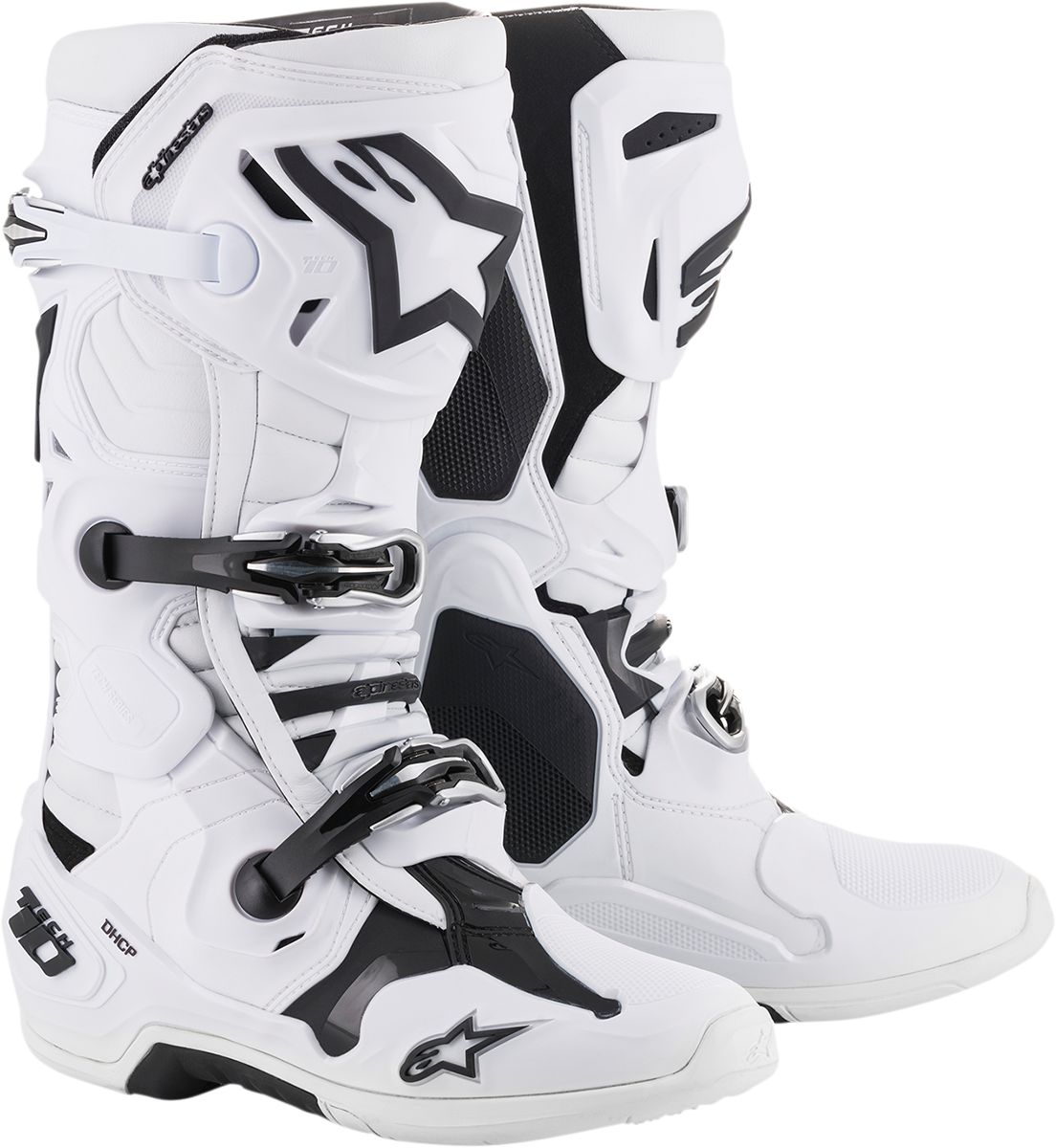 Botas ALPINESTARS Tech 10 - Blanco - Talla 12 de EE. UU. 2010020-20-12