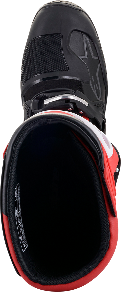 Botas ALPINESTARS Tech 5 - Negro/Rojo - Talla 7 de EE. UU. 2015015-13-7