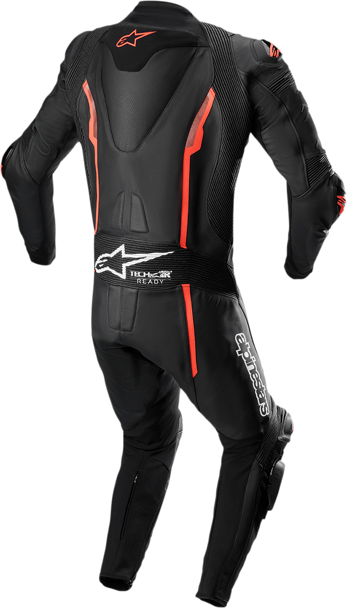Traje de una pieza ALPINESTARS Missile v2 - Negro/Rojo Fluorescente - Talla 44 EE. UU. / 54 UE 3150122-1030-54