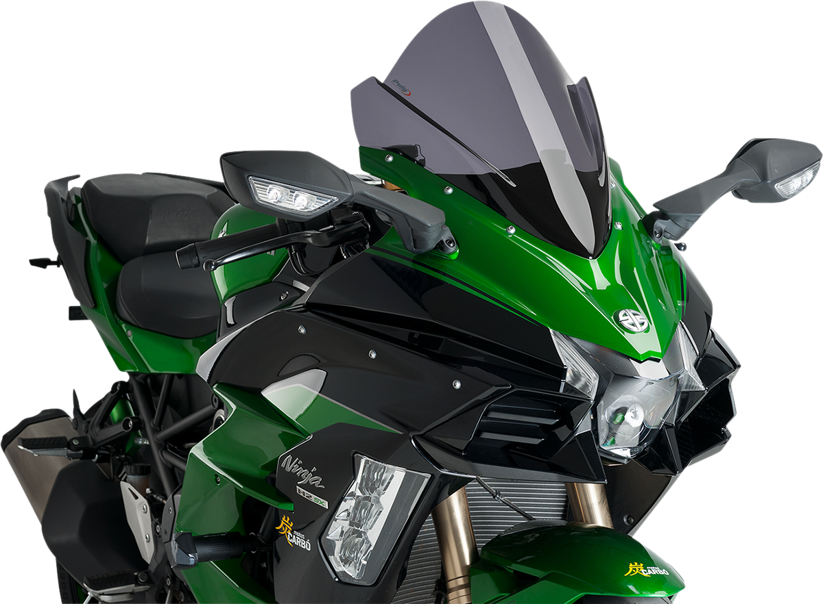 Cúpula Race PUIG HI-TECH PARTS - Ahumado Oscuro - Kawasaki 9704F