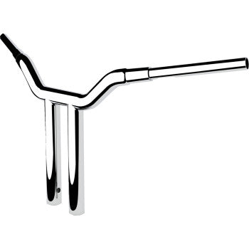 LA CHOPPERS Handlebar - Kage Fighter - 14" - Chrome Glide 2024 LA-7345-14