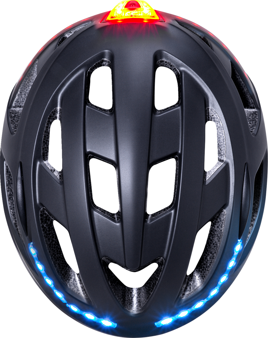 Casco de bicicleta KALI con iluminación central - Negro mate - L/XL 0250521217