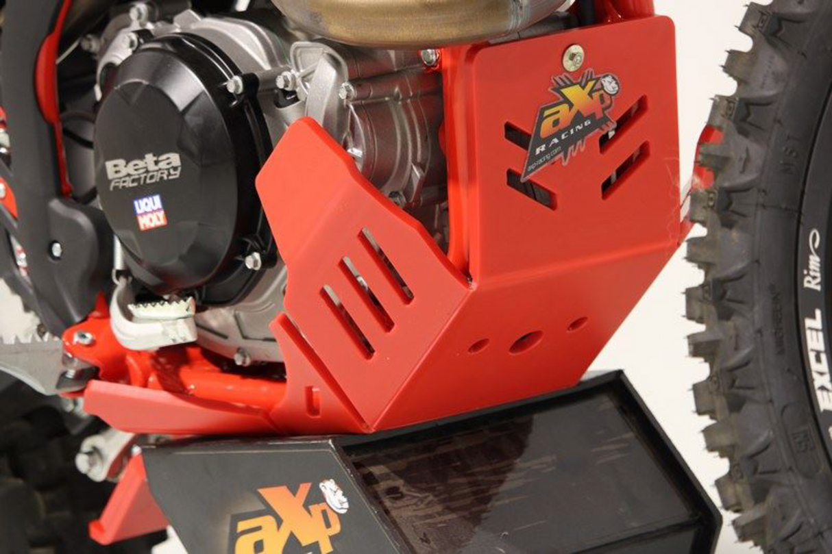 Protector de cárter AXP RACING Xtrem - Rojo - Beta AX1558