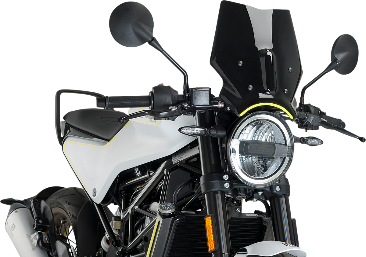 Cúpula PUIG HI-TECH PARTS Nueva Generación - Negra - Husqvarna 9702N