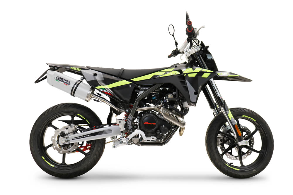 Fantic Motor 125 XEF Enduro Competition/Performance 2025-2026 Exhaust GPR Slip-on Albus Ceramic
