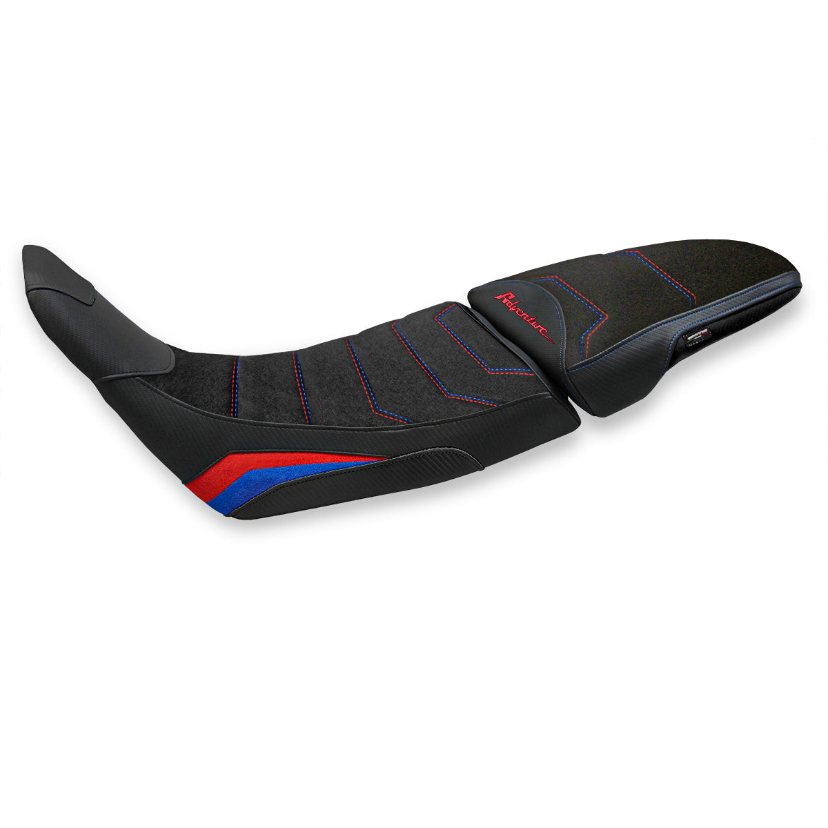 Honda Africa Twin ADV Sport 2020-2024 Seat Cover Tappezzeria Italia TPZ Ultragrip in Red and Blue