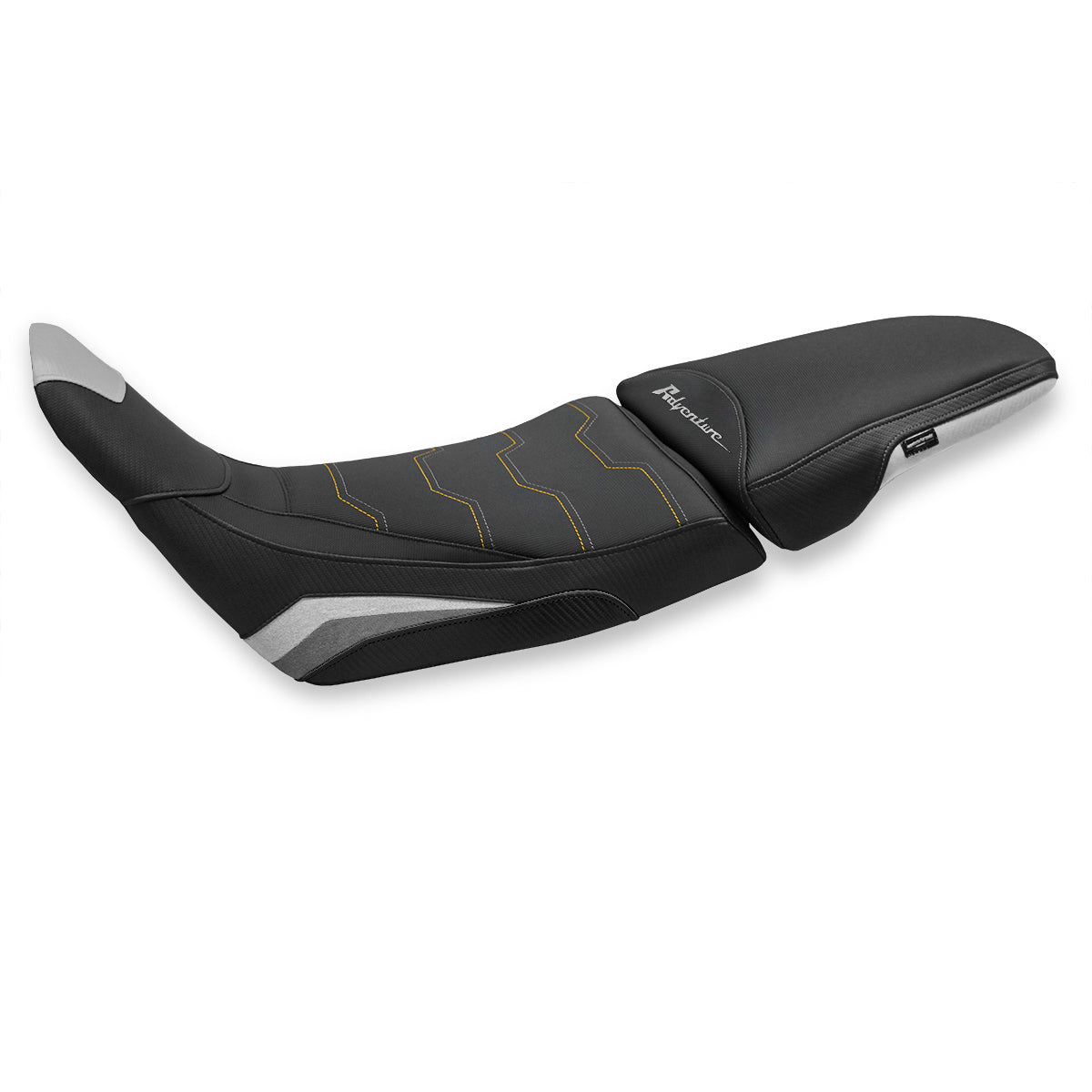 Honda Africa Twin ADV Sport 2020-2026 Seat Cover Tappezzeria Italia TPZ Comfort in Silver and Gold
