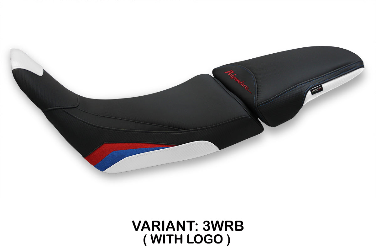 Honda Africa Twin 1100 ADV Sport 2020-2026 Seat Cover Tappezzeria Italia TPZ in White, Red and Blue