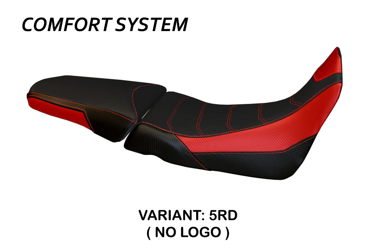 Funda de asiento para Honda Africa Twin 1000 2015-2019 Tappezzeria Italia TPZ Comfort en rojo