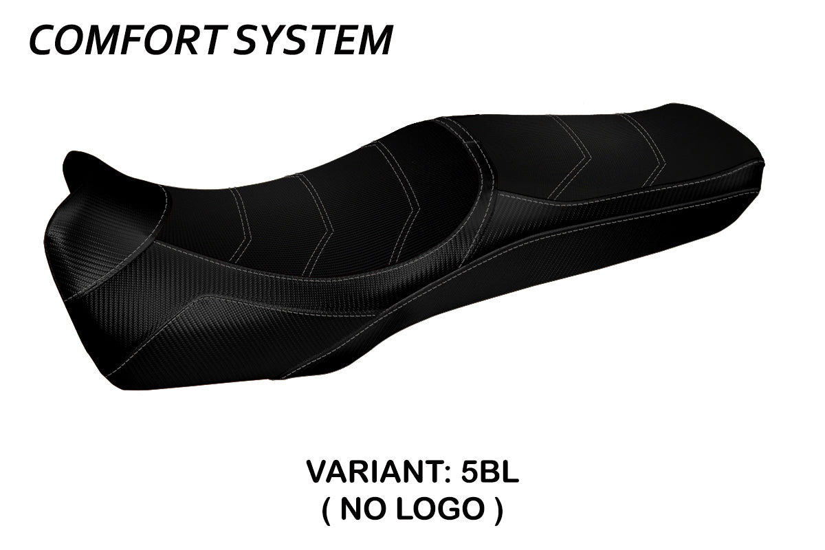 Funda de asiento para Honda Crosstourer 1200 VFR1200X 2011-2020 Tappezzeria Italia TPZ Comfort en negro
