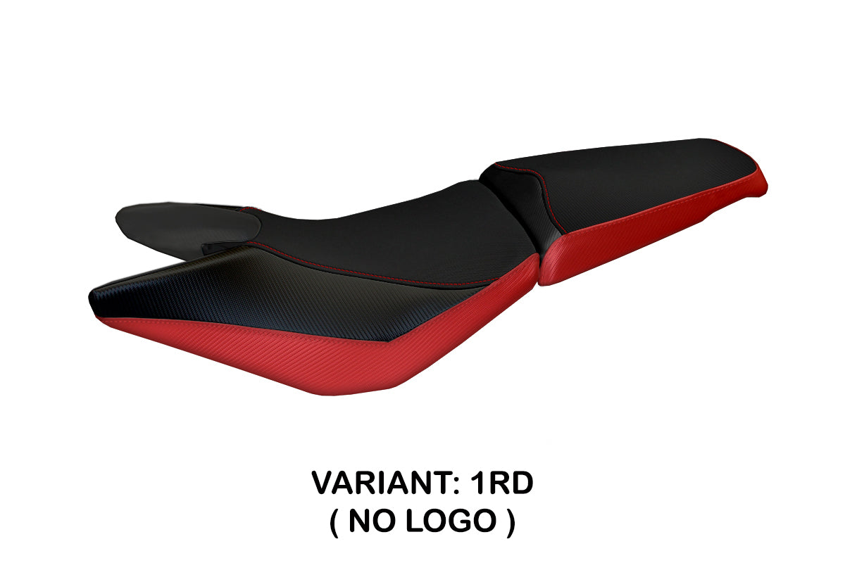 Funda de asiento para Honda Crossrunner 800 VFR800X 2016-2020 Tappezzeria Italia TPZ en rojo y negro