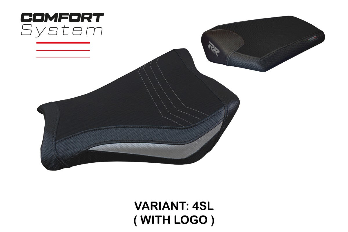 Honda CBR1000RR 2008-2011 Seat Cover TPZ Italia Grip Blue Black