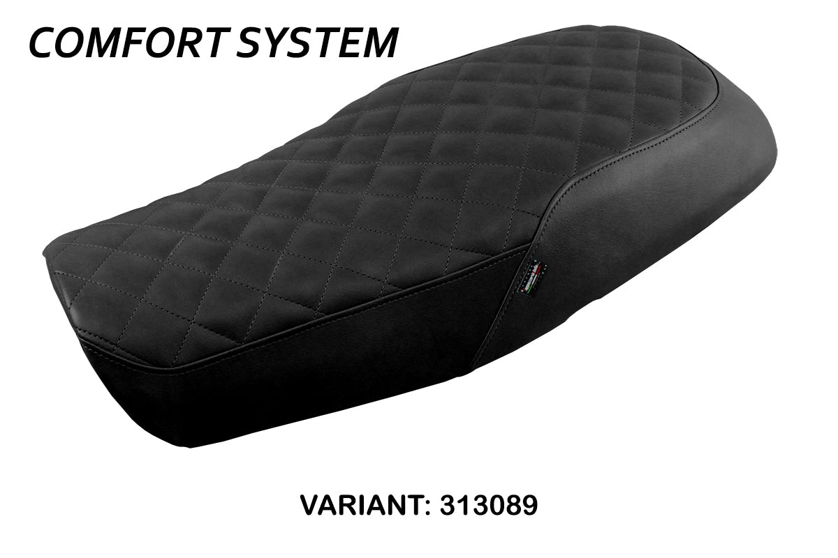 Funda de asiento Honda CB1100RS 2017-2022 Tappezzeria Italia TPZ Comfort en negro