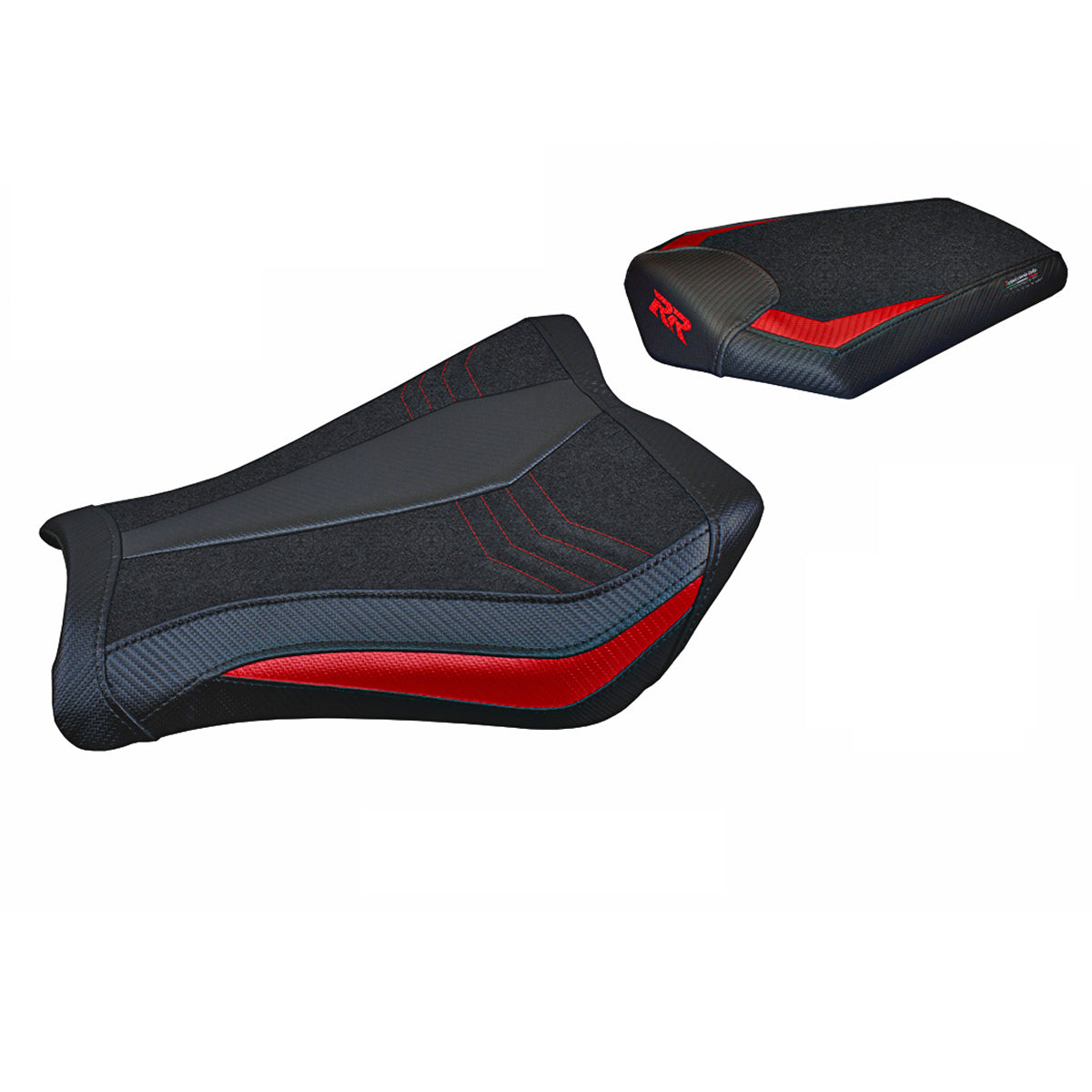 Funda de asiento Honda CBR1000RR 2008-2016 Tappezzeria Italia TPZ Ultragrip en rojo