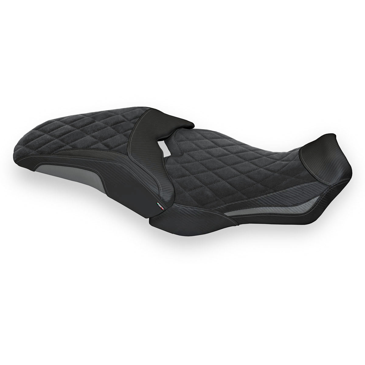 Funda de asiento para Honda CB1000R 2018-2025 Tappezzeria Italia TPZ en gris y negro