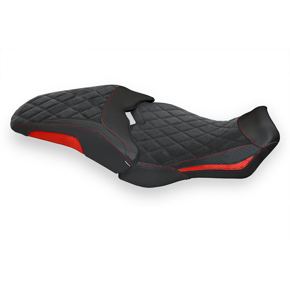 Funda de asiento para Honda CB1000R 2018-2025 Tappezzeria Italia TPZ en rojo y negro