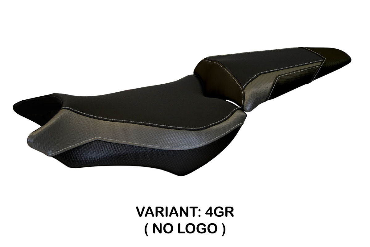 Funda de asiento para Honda CB1000R 2008-2017 Tappezzeria Italia TPZ en gris y negro