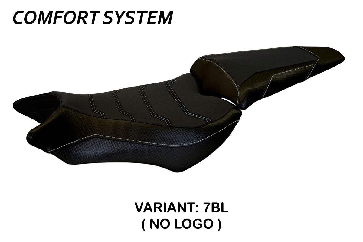 Funda de asiento Honda CB1000R 2008-2017 Tappezzeria Italia TPZ Comfort en negro