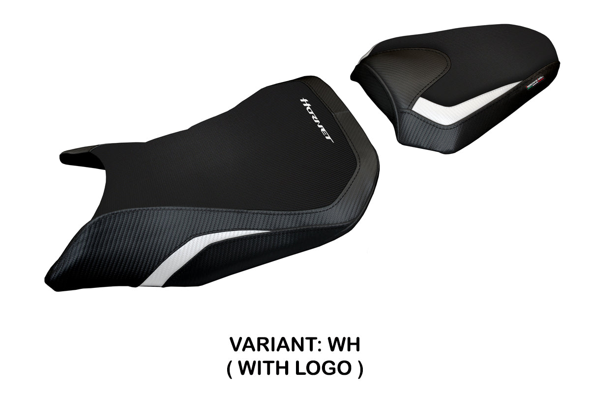 Honda CB500 Hornet 2024-2026 Seat Cover Tappezzeria Italia TPZ White and Black