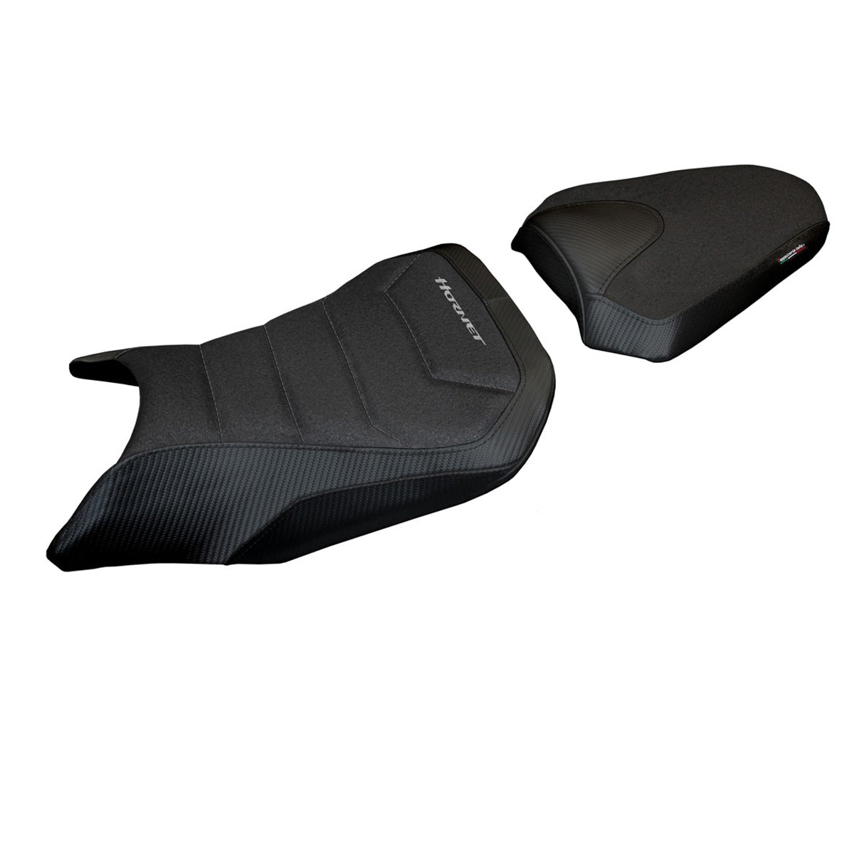 Funda de asiento Honda CB 500 Hornet 2024-2025 Tappezzeria Italia TPZ Ultragrip Negro