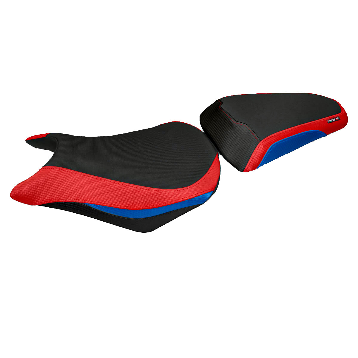 Funda de asiento para Honda CB500F 2012-2015 Tappezzeria Italia TPZ en rojo, azul y negro