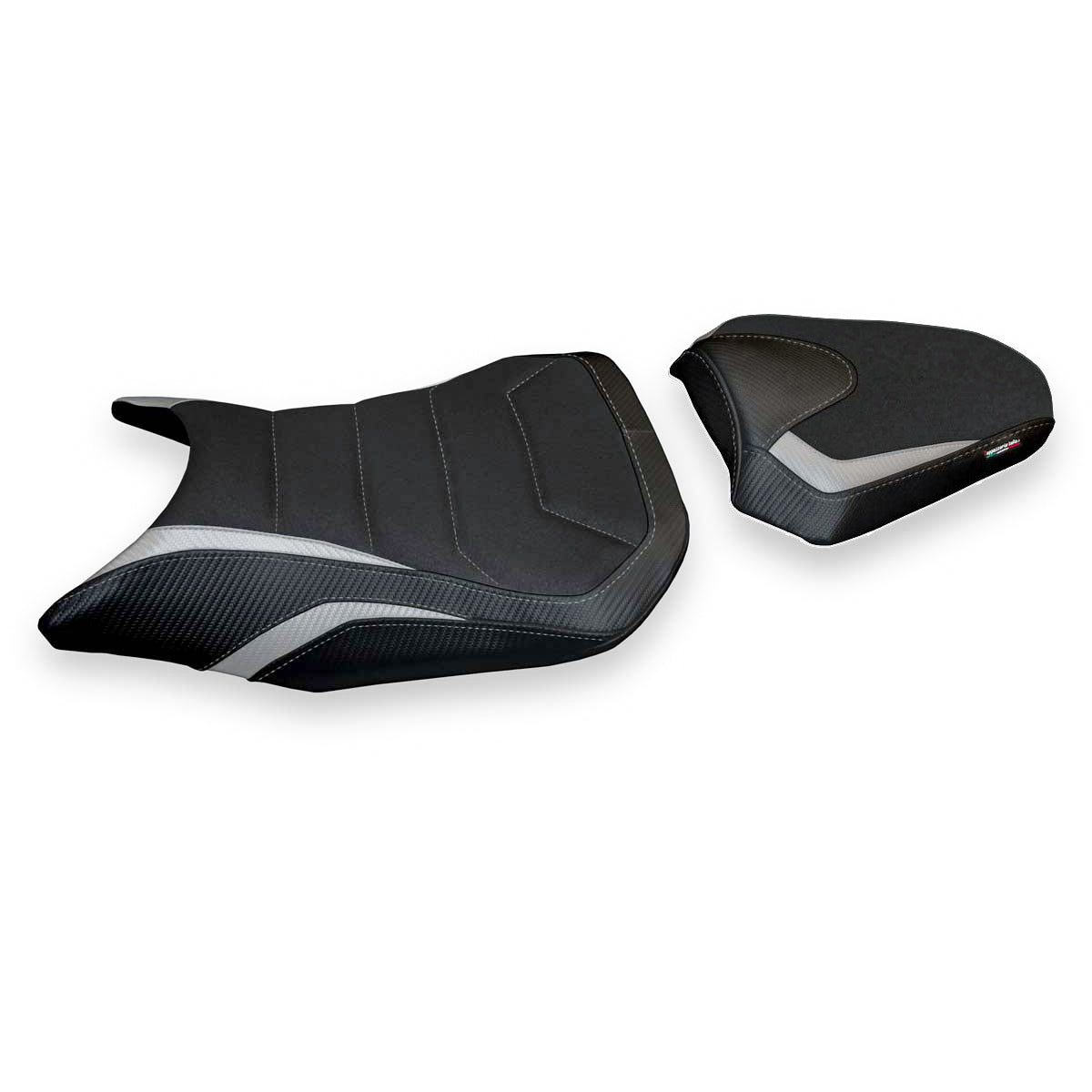 Honda CB500F 2016-2023 Seat Cover Tappezzeria Italia TPZ Ultragrip in Silver