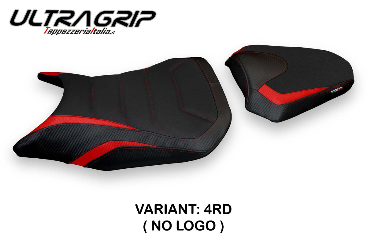 Funda de asiento Honda CB500F 2016-2023 Tappezzeria Italia TPZ Ultragrip en rojo