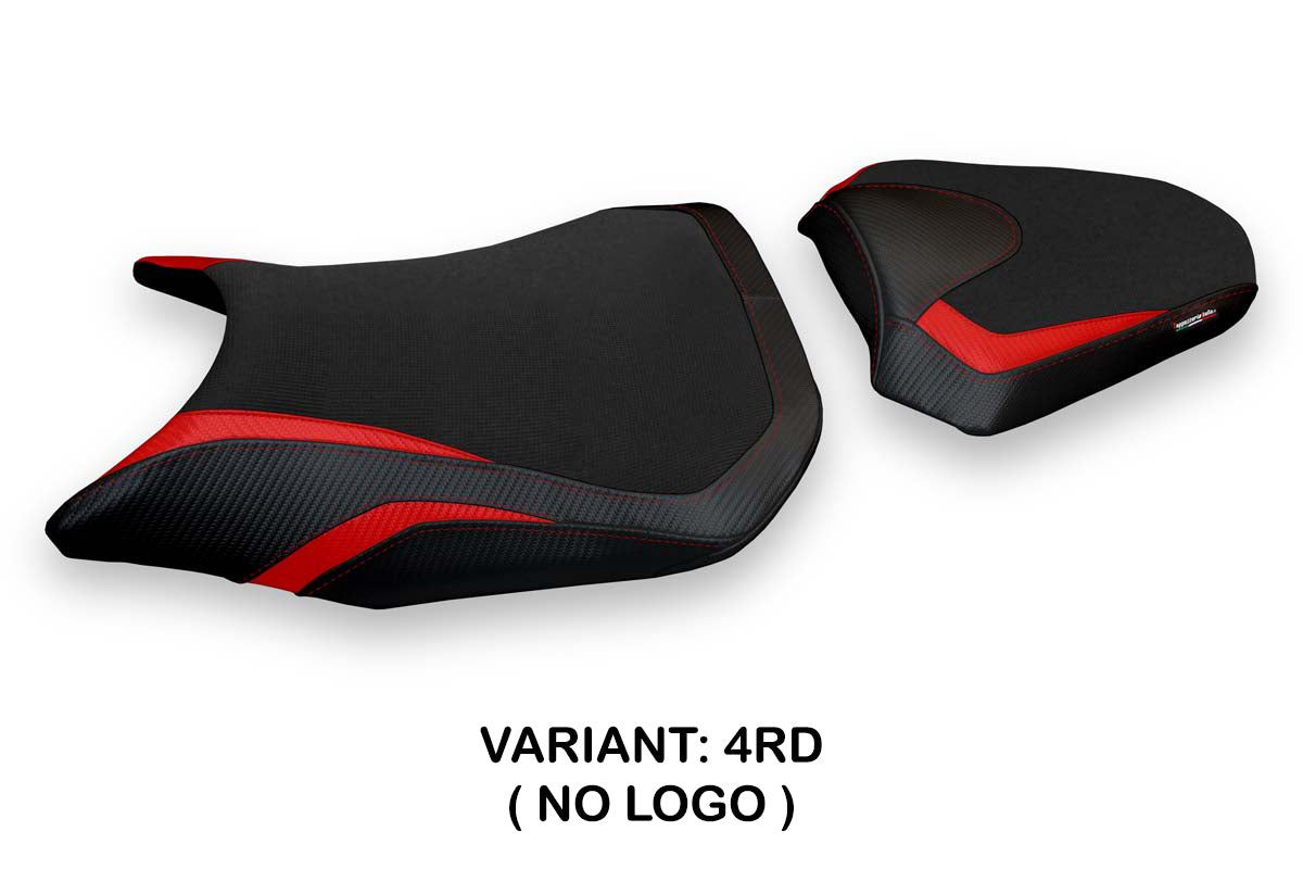 Honda CB500F 2016-2023 Seat Cover Tappezzeria Italia TPZ in Red and Black